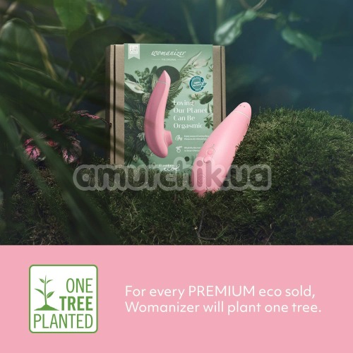 Симулятор орального сексу для жінок Womanizer The Original Premium ECO, рожевий
