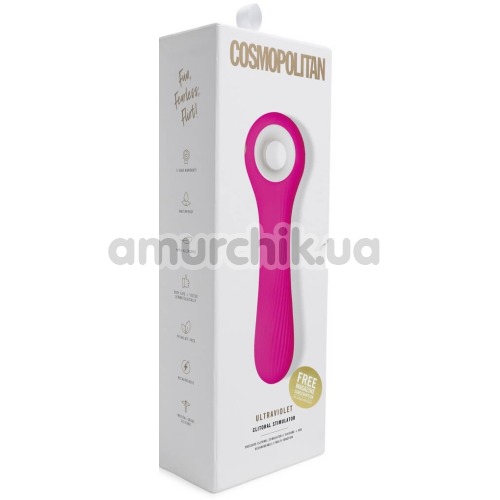 Вібратор Cosmopolitan Ultraviolet Clitoral Stimulator, рожевий