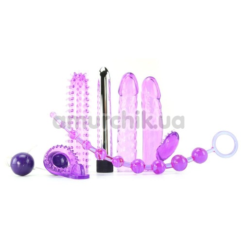 Набор из 7 предметов The Complete Lovers Kit, фиолетовый