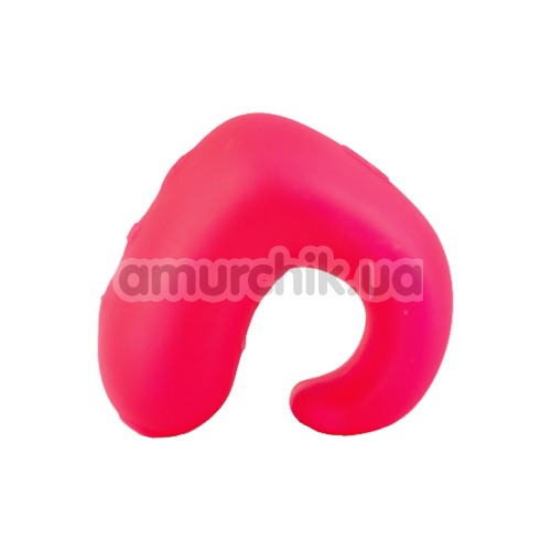 Насадка на палець з вібрацією Gring, рожевий - Фото №1