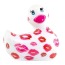 Клиторальный вибратор I Rub My Duckie Romance 2.0 с поцелуями, белый - Фото №2