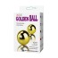 Вагинальные шарики с вибрацией Golden Ball, золотые - Фото №8