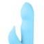 Вібратор Smile Magic Minis Dolphin, блакитний - Фото №4