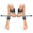 Фиксаторы для рук и ног Fetish Tentation Submission Bar With 4 Cuffs, черные - Фото №1