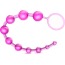 Анальная цепочка B Yours Basic Beads, розовая - Фото №1