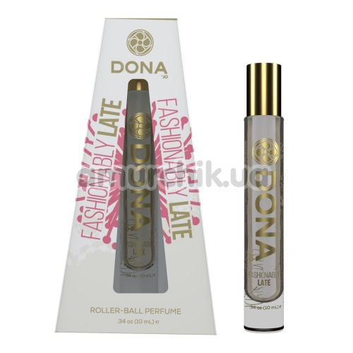 Духи DONA Roll-Ball Perfume Fashionably Late для женщин, 10 мл