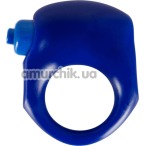 Виброкольцо Blue Climax Silicone, синее - Фото №1