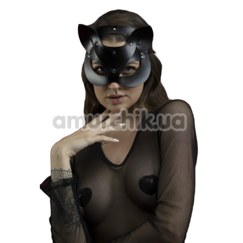 Маска Кішечки Feral Feelings Catwoman Mask, чорна - Фото №1