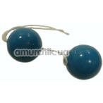 Вагинальные шарики Oriental Duotone Balls синие - Фото №1