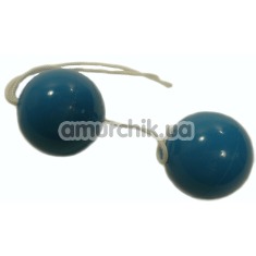 Вагинальные шарики Oriental Duotone Balls синие - Фото №1