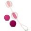 Вагинальные шарики Geisha Balls 2, розовые - Фото №3