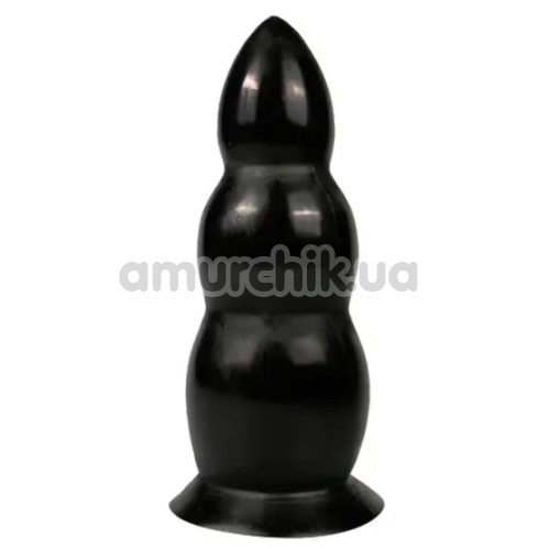 Анальная пробка All Black AB37, 23 см черная - Фото №1