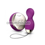 Вагинальные шарики с вибрацией Lelo Hula Beads Deep Rose (Лело Хула Бидс), фиолетовые - Фото №1