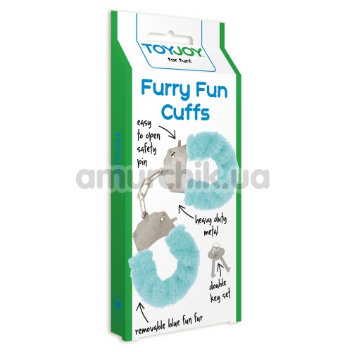 Наручники Furry Fun Cuffs, блакитні
