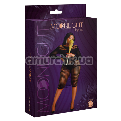 Платье Moonlight Lingerie Model 03, черное