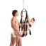 Секс-качели Bad Kitty Naughty Toys Love Swing + Blindfold and Whip - Фото №5