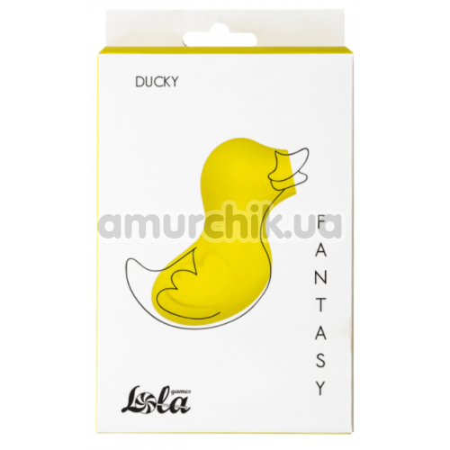 Симулятор орального секса для женщин Fantasy Ducky, желтый