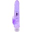 Вібратор Jelly Glitters Dual Teaser, фіолетовий - Фото №1