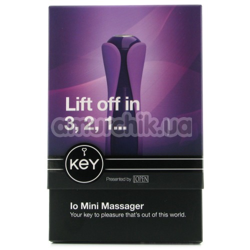 Вибратор KEY Io Mini Massager, фиолетовый