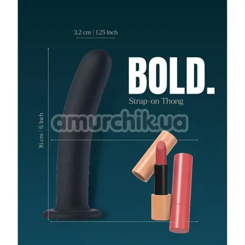 Страпон Bold Ivy, чорний