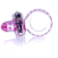 Эрекционное кольцо c вибрацией Boss Series Rabbit Vibro Cock Ring, розовое - Фото №6