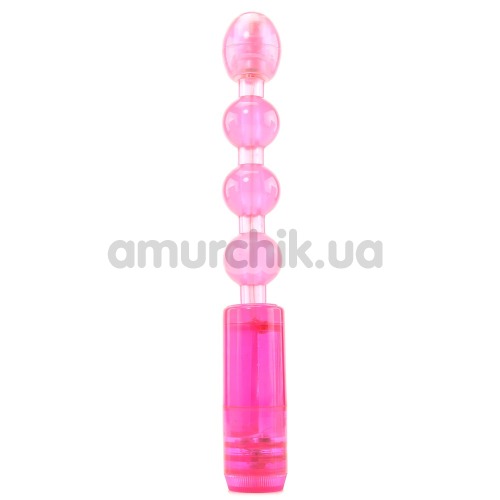 Анальный вибратор Anal Beads, розовый - Фото №1