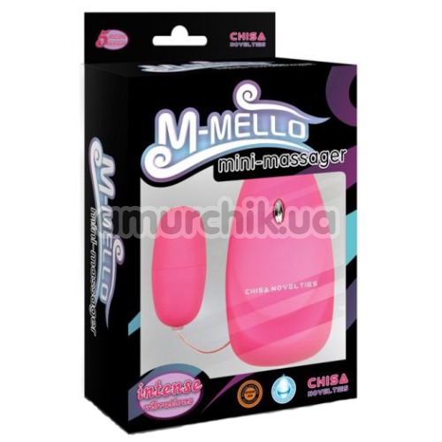 Виброяйцо M-Mello Mini Massager, розовое