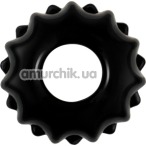 Эрекционное кольцо Power Plus Cock Ring Series LV1431, черное - Фото №1