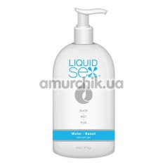 Лубрикант Liquid Sex Water-Based Lubricant Gel, 473 мл - Фото №1