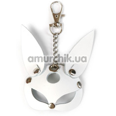 Брелок в виде маски Art of Sex Bunny, белый - Фото №1