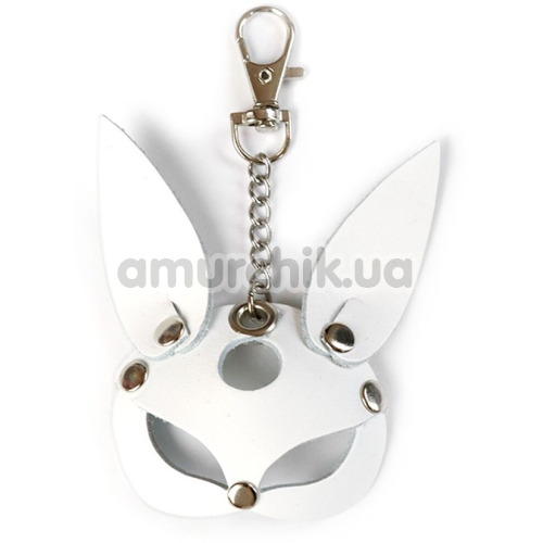 Брелок в виде маски Art of Sex Bunny, белый - Фото №1