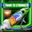 Мастурбатор с вибрацией и подогревом Kisstoy Bananasome Rocket X7, зеленый - Фото №16