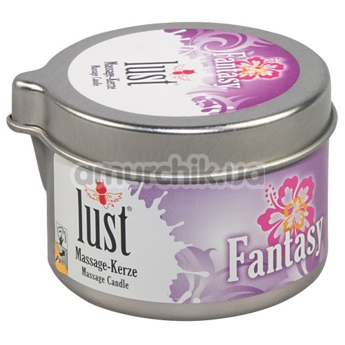 Свічка для масажу Lust Fantasy - квітковий аромат, 50 мл