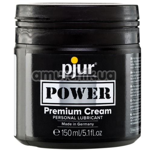 Анальний лубрикант Pjur Power Premium Cream 150ml - Фото №1