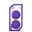 Вагинальные шарики Luxe Double O Advanced Kegel Balls, фиолетовые - Фото №6