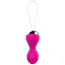 Вагінальні кульки з вібрацією Boss Remote Control Tighten Vibrating Egg, темно-рожеві - Фото №3