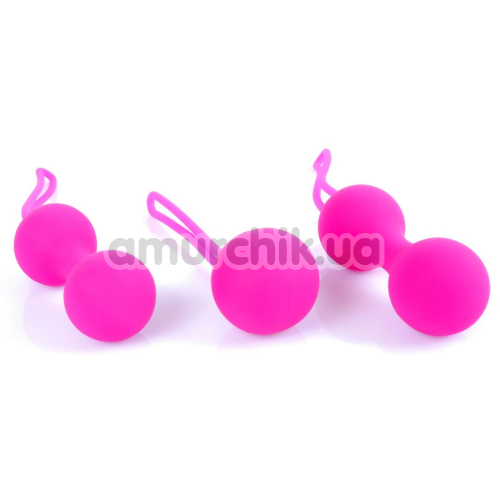 Набір вагінальних кульок Boss Series Bolas, рожевий