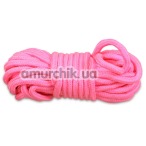 Мотузка Fetish Bondage Rope, рожева - Фото №1