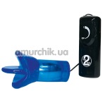 Клиторальный вибратор Lick It, синий - Фото №1