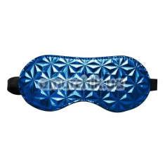 Маска на очі Whipsmart Diamond Collection Black Out Blindfold, синя - Фото №1