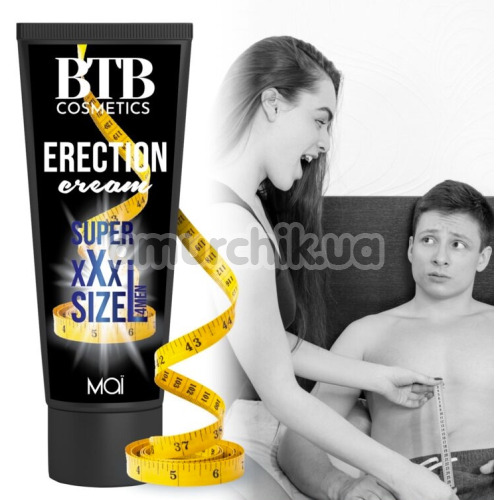 Крем для підвищення потенції BTB Erection Cream Super XXXL Size, 100 мл