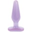 Анальная пробка Crystal Jellies Medium, 14 см фиолетовая - Фото №1