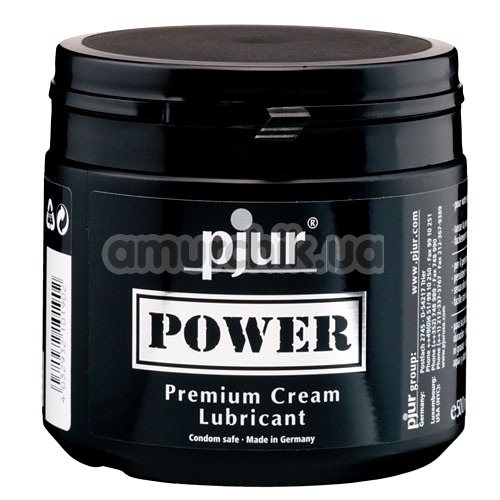 Анальний лубрикант Pjur Power Premium Cream 150ml