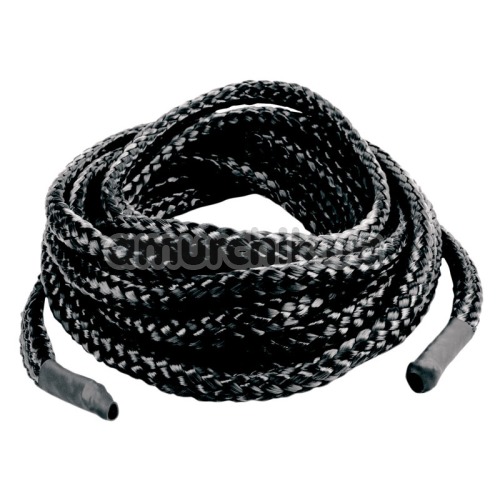 Веревка Japanese Silk Love Rope 3 м, черная - Фото №1