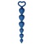 Анальний ланцюжок Core Heart Ray, синій - Фото №0