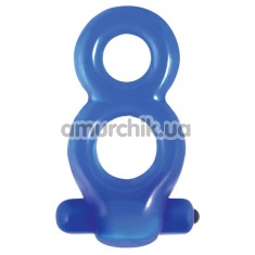 Віброкільце Renegade Vibrating Men's Ring, синє - Фото №1