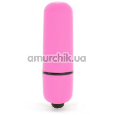 Клиторальный вибратор X-Basic Bullet Mini One Speed, розовый - Фото №1