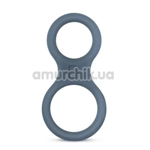 Эрекционное кольцо для члена Boners Classic Cock & Ball Ring, синее - Фото №1