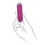 Вібратор KEY Charms Petite Massager Plush, рожевий - Фото №6