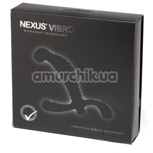 Вібростимулятор простати для чоловіків Nexus Vibro, чорний